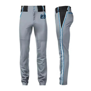 Pantalones de Béisbol Premium Lisos para Entrenamiento y Competición, Personalizables con Diseño en Blanco, Alto Rendimiento - Product Image 6