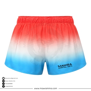 Shorts MMA personalizados para mujer Mawra, de secado rápido, sublimados, para entrenamiento, gimnasio, fitness y combate. - Product Image 2