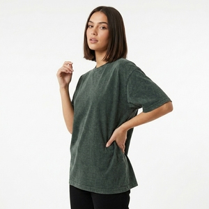 Camiseta Vintage con Lavado Ácido, Impresión Personalizada, Camisetas Extra Grandes de Algodón, Ropa Urbana, Camiseta Desgastada para Hombre - Product Image 3