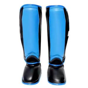 Espinilleras de Boxeo de Espuma de Alta Densidad Estilo Profesional, Antideslizantes, con Doble Correa, para Kickboxing, Muay Thai, Protección de Empeine y Piernas - Product Image 4