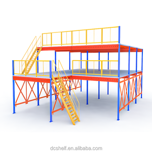 המפעל הפופולרי מדפים mzzanine מדפים מתלה רצפת מדפים מתל אחסון מערכת מיסוך מדף אחסון - Product Image 3