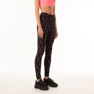 Leggings de yoga taille haute longueur intégrale en Spandex et Polyester, extensibles dans les quatre sens, avec taille élastique, résistants aux accrocs, style décontracté - Product Image 4