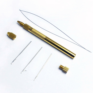 High Quality Hair Extension Pulling Loop <b>Needle</b> Wire Threader Tool For Micro Ring <b>Bead</b> Installation Salon DIY Accessories - Product Image 1