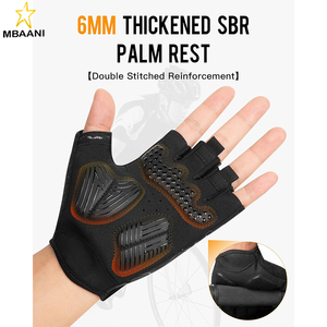 Guantes de Levantamiento de Pesas para Hombre y Mujer, Guantes de Ciclismo, Guantes para Bicicleta, para Ciclismo, Entrenamiento, Gimnasio y Paseos - Product Image 2