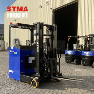 STMA 1,5 TONS 2Ton 24V 48V Apilador de palés eléctrico Azul/Rojo Carretilla elevadora Almacén Carretilla elevadora usada Reach Truck Opcional sentado - Product Image 5
