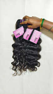 100% Indian Remy Human Hair Weft Body Wave Extensions Single Drawn Hair Bundles Hair Bundles for Weaving Raw Hair Bundles Virgin - Product Image 3