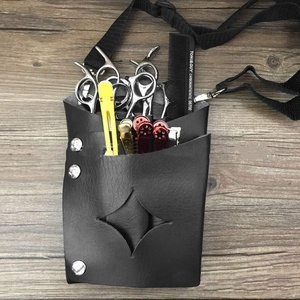 Available In All Size With Custom Logo <b>Leather</b> Durable Scissor Holsters High Demanding anti-shrink Care <b>Tool</b> Scissor Holster - Product Image 3