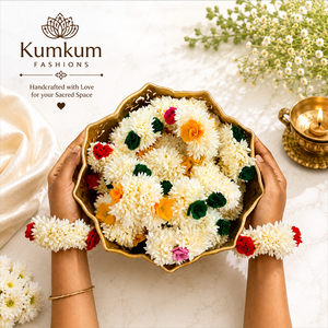 Bracelet de fleurs artificielles de jasmin indien tendance, parfumé, de haute qualité, idéal pour les remises de diplômes et le Ramadan – Vente chaude - Product Image 3