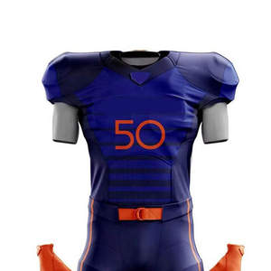 Ensemble de maillot et pantalon de football américain personnalisé, respirant, durable, uniformes de football pour équipes, club, ligue, fabricant OEM - Product Image 4