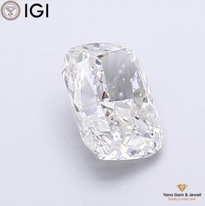 Diamante Cultivado en Laboratorio CVD, Corte Cojín, Claridad VVS2, Color E, 3.00 Quilates, con Certificado IGI, para Colgante de Obra Maestra Icónica - Product Image 4