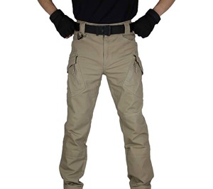 Pantalon cargo léger en toile respirante, écologique, confortable, de haute qualité, pour hommes adultes, prix de gros OEM - Product Image 1