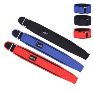 Ceinture de soutien lombaire réglable avec fermeture à boucle pour l'entraînement musculaire et la musculation, unisexe, rouge, bleu, noir - Product Image 2