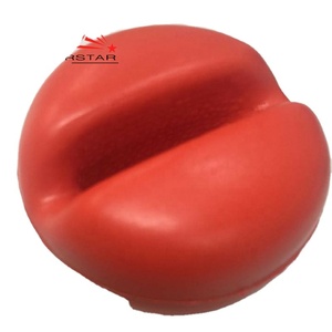 Giáng Sinh Đảng Vui Trang Trí Mũi Đỏ Ngày Mềm PU Bọt Bóp Thoải Mái Squishy Tuần Lộc Hươu Cosplay Trang Phục Màu Đỏ Chú Hề Mũi - Product Image 3