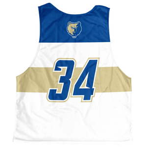 Chalecos de Práctica de Lacrosse Reversibles con Costuras Reforzadas y Sublimación Personalizada para Hombre, de Secado Rápido y Absorción de Humedad, Chalecos de Entrenamiento Lisos - Product Image 2