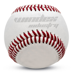 Windex Industry Premium Game Baseball, revêtement en cuir pleine fleur, noyau en liège rembourré rouge, enroulement en laine à 85%, balle de match officielle - Product Image 5