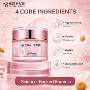 Crème Réparatrice Hydratante Intense Beauté Naturelle à Absorption Rapide, Répare la Barrière Cutanée, Apaise les Peaux Sensibles - Product Image 4