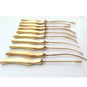 Meilleure qualité 2024 : Ensemble de 10 instruments de chirurgie plastique pour lifting des sourcils et du visage, et élévateurs de cuir chevelu, haute qualité, écologique - Product Image 6