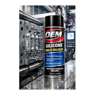 Spray Lubricante de Silicona, Agente Desmoldante de Silicona para Plásticos, Cera Desmoldante para Inyección de Plástico, Desmoldante para Moldes de Inyección de Plástico - Product Image 1