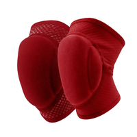 Genouillères de danse en Spandex et Nylon, épaisses, respirantes, antidérapantes, avec logo personnalisé, pour hommes et femmes, protection douce pour les genoux