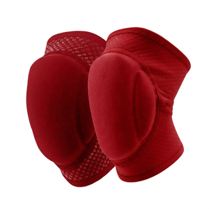 Genouillères de danse en Spandex et Nylon, épaisses, respirantes, antidérapantes, avec logo personnalisé, pour hommes et femmes, protection douce - Product Image 5