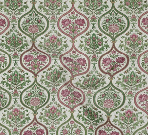 Custom Mughal Floral Window <b>Curtains</b> Dense Floral Pattern 70% Light Blocking Decorative <b>Curtain</b> Panels <b>for</b> Living Room Bedroom - Product Image 5