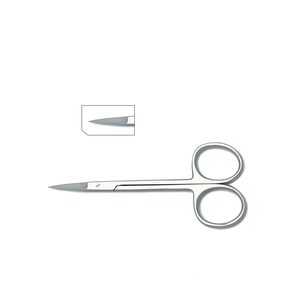 Ciseaux chirurgicaux en acier inoxydable Bone Bridge Instruments BBI-1872, pointe fine, pointe acérée, droits et courbés, Classe I, premier instrument - Product Image 3