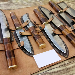 Juego de Cuchillos de Chef Damasco Hechos a Mano de Último Estilo, Alta Calidad, 67 Capas, Precio Razonable, en Stock, Venta al por Mayor - Product Image 3