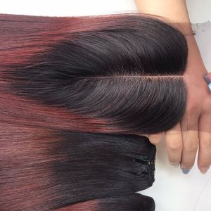 Perruque de Cheveux Humains Droite à Os Vietnamien, Vente en Gros 100% Extension de Cheveux Vierges Vietnamiens, Couleur Ombre - Product Image 4