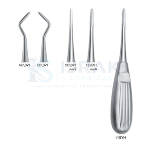 Forceps d'extraction dentaire manuel Ijrak Surgical IS-10036 en acier inoxydable à 3 griffes, certifié CE Classe II, avec poignée moletée pour usage clinique - Product Image 2