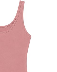 Customized Dusty Pink Tank <b>Top</b> With Navy Blue Shorts Women Two Piece Summer Lounge Wear Casual Soft Stretch Matching Set Outfit - Product Image 4