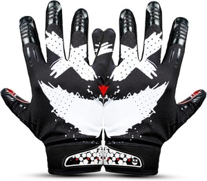 ALHUSAYNAPPAREL ind ถุงมือฟุตบอลสำหรับผู้ชาย ผู้หญิง เด็กชาย ถุงมือฟุตบอลสำหรับเยาวชน ถุงมือซิลิโคนเหนียวพิเศษสำหรับเยาวชนและผู้ใหญ่ - Product Image 2