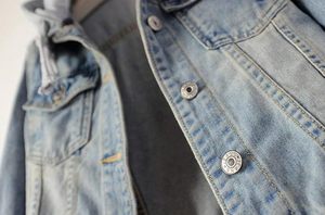 Custom Printed Embroidered Denim Jeans Hoodie Winter Heavyweight Plus Size Oversized Streetwear Eco-Friendly Outerwear Pockets - Product Image 2