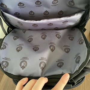Custom <b>Black</b> Cheer <b>Backpack</b> Large Front Pocket Lightweight Team Travel Sports <b>Backpack</b> Featuring Anti-Theft GPS Solar Panel - Product Image 6