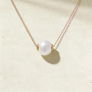 Collar de Perlas de Agua Dulce Redondas en Oro Amarillo de 9K para Mujer, Joyería Fina Minimalista para Uso Diario, Venta al Por Mayor - Product Image 4