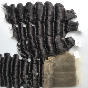 Extensiones de cabello virgen a precio de fábrica Paquetes de ondas de cuerpo suelto Cabello vietnamita Cabello súper doble dibujado - Product Image 6