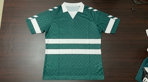 Chemise à manches courtes pour homme, rayée rouge et blanc, col rabattu, séchage rapide, polyester, coupe classique, toutes saisons, haut de sport - Product Image 5
