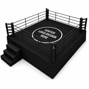 ผ้าคลุมเวทีมวยสี่เหลี่ยมแบบสั่งทำพิเศษ คุณภาพสูง สำหรับ MMA ผลิตจากผ้าใบ PVC/ไวนิล ทนทาน - Product Image 6