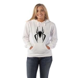 Nouveauté 2022 : Sweat à capuche court en coton noir tricoté, uni, décontracté, à manches longues pour femme, pull d'hiver, broderie personnalisée - Product Image 1