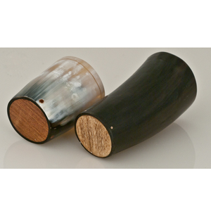 Vaso de chupito de cuerno de búfalo auténtico personalizado, vaso de chupito de cuerno de búfalo real con acabado pulido, taza de cuerno de búfalo rústica para chupitos de whisky - Product Image 2