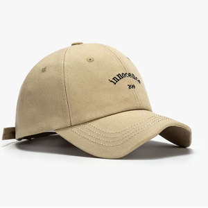 Casquettes de baseball bicolores Hiblan à 5 panneaux avec logo personnalisé OEM ODM, broderie 3D, structure rigide, 100 % coton, boucle métallique, chapeaux de sport à pois - Product Image 6