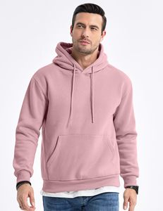 Wholesale 100% Cotton Men's Pullover Hoodie Custom Dropped Shoulder Casual Style Oversized Streetwear Pullover Hoodies <b>for</b> Men - Product Image 4