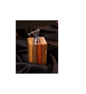 Exclusivos Dispensadores Desechables de Resina Epoxi Metálica para Baño con Patrones Artísticos Ecológicos y Características Funcionales - Product Image 1