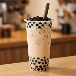 KEIFU 750ml 95mm Diameter Durable Clear <b>Plastic</b> Cold Drink <b>Cups</b> OEM/ODM Bubble Tea Drinks Container PP Material Custom Logo 1000 - Product Image 3