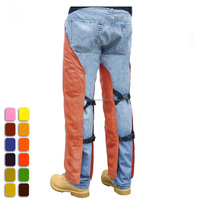 Pantalones de Trabajo Color Naranja, Pantalones de Protección para Motosierra, Térmicos, Resistentes a Cortes, Antiestáticos, Ignífugos, Cómodos, de Poliéster, con Certificación CE