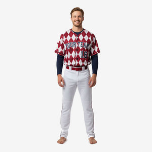 Uniformes de baseball sur mesure, sublimation, qualité supérieure, vente en gros, nouveaux modèles, vêtements de baseball pour équipes. - Product Image 2