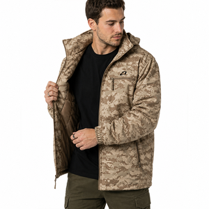 Low MOQ Custom Desert Digital Camo Tactical Windbreaker <b>Jacket</b> <b>Men</b> Softshell Outdoor <b>Utility</b> Coat OEM Streetwear <b>Men's</b> <b>Jackets</b> - Product Image 5