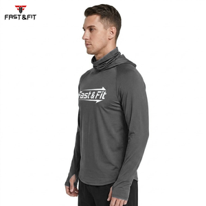 Camisetas de Pesca para Hombre con Protección Solar, Diseño Sublimado en Tela 100% Poliéster, Manga Larga y Capucha - Product Image 3