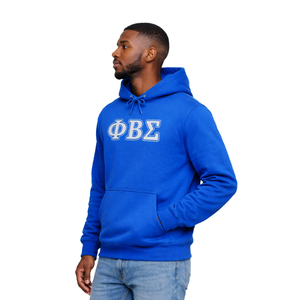 Sudadera con Capucha Estampada Phi Beta Sigma para Hombre, Ajuste Cómodo y Suave, Ropa Casual, Prenda de Fraternidad Griega, Estilo Diario - Product Image 3