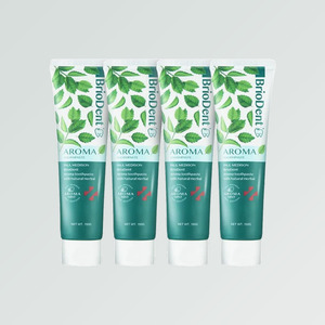 Dentifrice coréen K-Beauty, 4 pièces, Polmedison Briodent Aroma Menthe, 150g, Fabriqué en Corée, pâte dentifrice - Product Image 1
