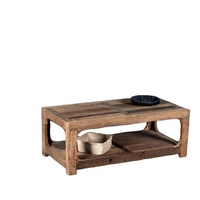 Table basse de salon en bois recyclé, finition rustique antique, fabriquée à la main, écologique, best-seller en gros, Rajasthan